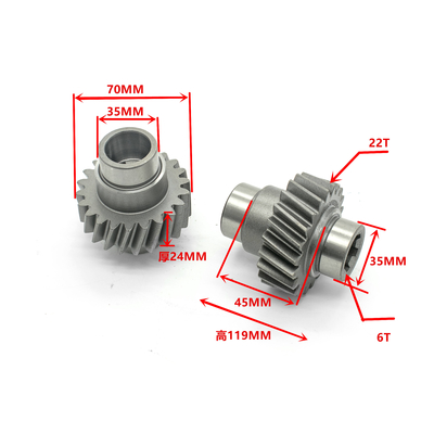 Hydraulic Pump Gear For Quanchai 4C6 4C5 QC495 QC498 Engines
